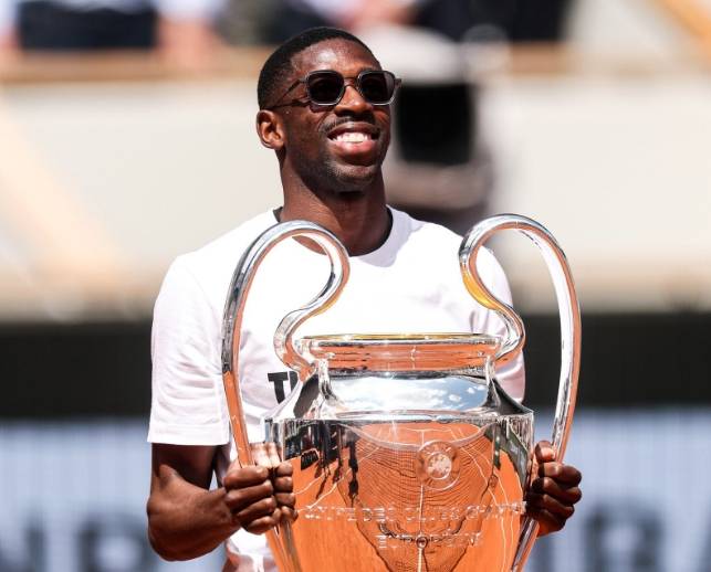 金球先生不到1亿?登贝莱最新身价9000万欧元,法甲第一人被嫌太老